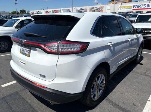 Oxford White 2015 Ford Edge SEL