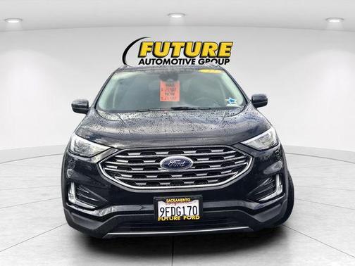 Agate Black Metallic 2022 Ford Edge SEL