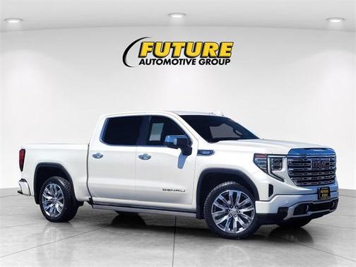 White Frost Tricoat 2023 GMC Sierra 1500 Denali