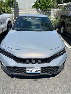 Urban Gray Pearl 2025 Honda Civic Sport