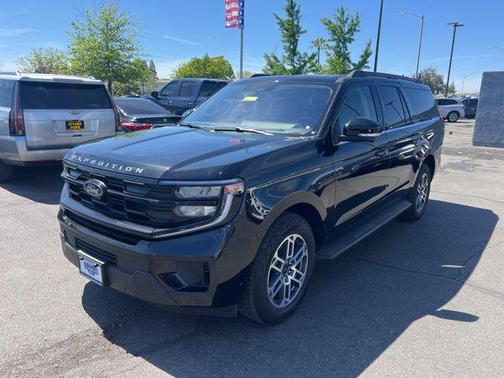 Agate Black Metallic 2025 Ford Expedition Max Active 4x4