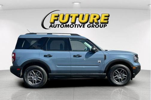 Azure Gray Metallic Tri-Coat 2025 Ford Bronco Sport Big Bend