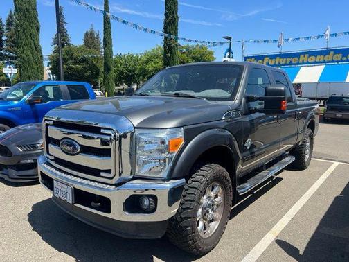 Magnetic Metallic 2015 Ford F-250 Lariat