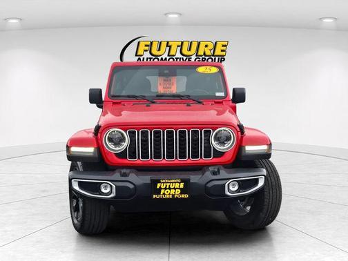 Firecracker Red Clearcoat 2025 Jeep Wrangler 4xe Sahara
