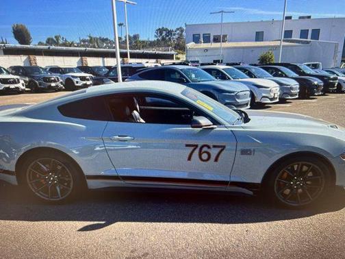 Fighter Jet Gray 2022 Ford Mustang Mach 1 Fastback
