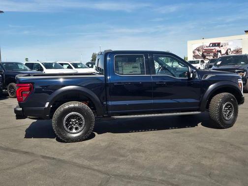 Antimatter Blue Metallic 2025 Ford F-150 Raptor