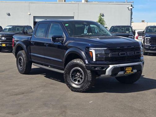 Antimatter Blue Metallic 2025 Ford F-150 Raptor