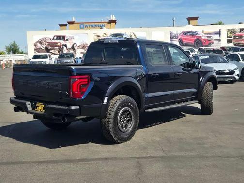 Antimatter Blue Metallic 2025 Ford F-150 Raptor