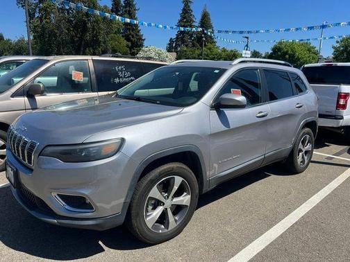Billet Silver Metallic Clearcoat 2019 Jeep Cherokee Limited