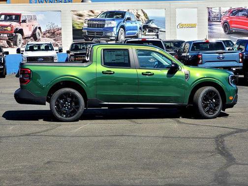 Eruption Green 2025 Ford Maverick Lariat