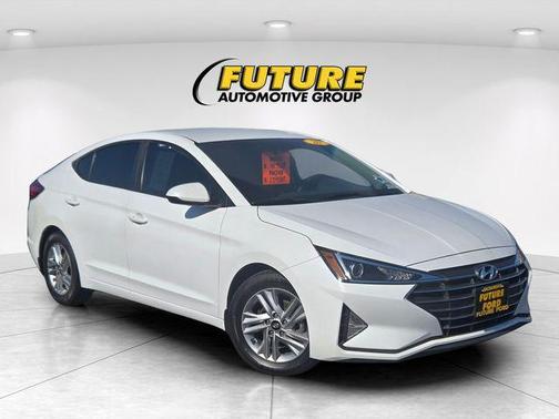 Quartz White Pearl 2020 Hyundai ELANTRA SEL