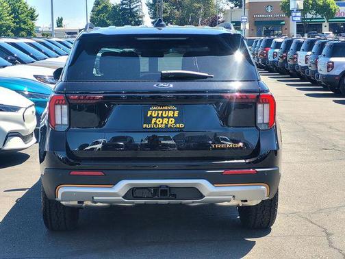 Agate Black Metallic 2026 Ford Explorer Tremor