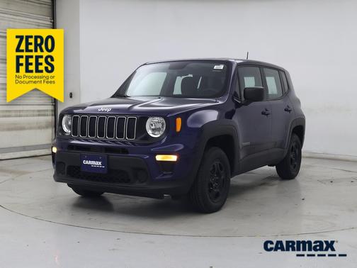 Blue 2020 Jeep Renegade Sport