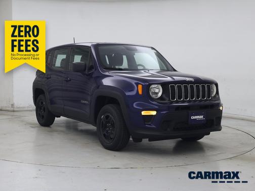 Blue 2020 Jeep Renegade Sport