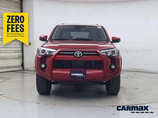 Red 2021 Toyota 4Runner SR5 Premium