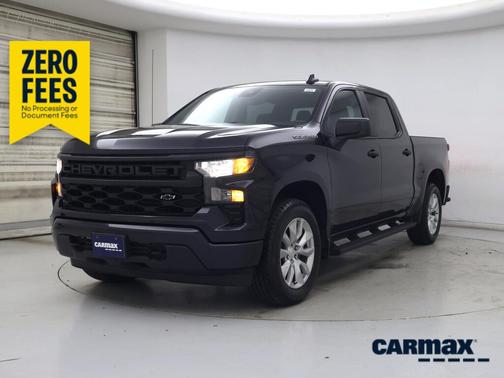 Gray 2022 Chevrolet Silverado 1500 Custom