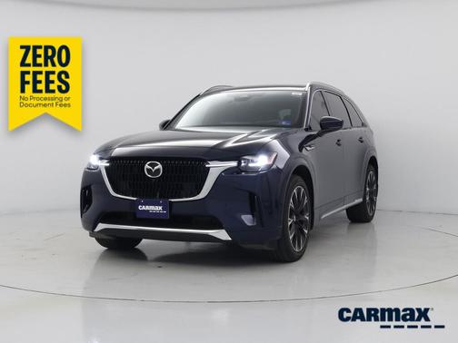 Blue 2025 Mazda CX-90 Turbo S Premium