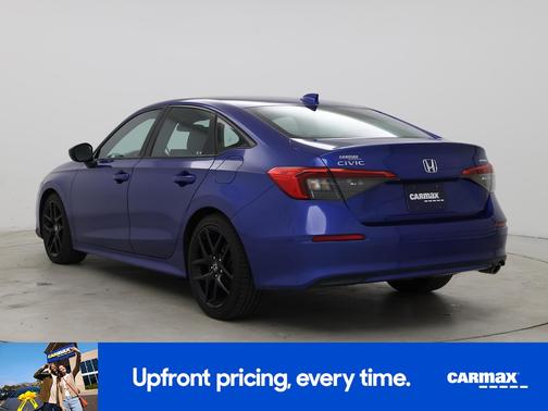 Blue 2022 Honda Civic Sport