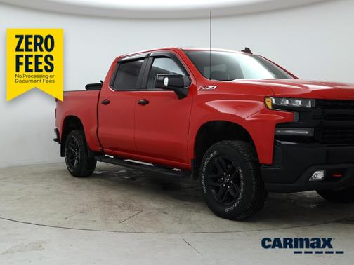 Red 2021 Chevrolet Silverado 1500 LT Trail Boss