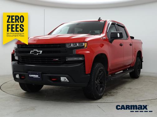 Red 2021 Chevrolet Silverado 1500 LT Trail Boss