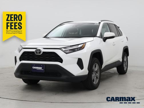 White 2023 Toyota RAV4 XLE