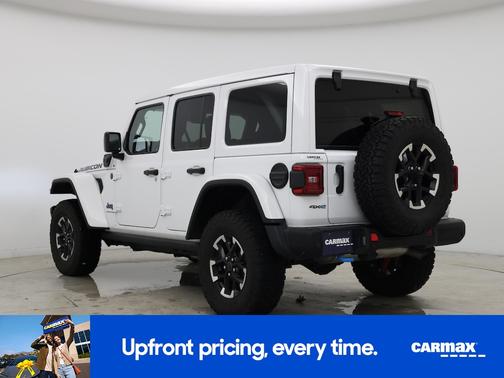 White 2024 Jeep Wrangler 4xe Rubicon X