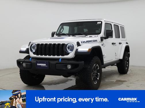 White 2024 Jeep Wrangler 4xe Rubicon X