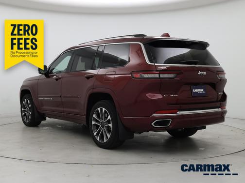 Red 2021 Jeep Grand Cherokee L Overland