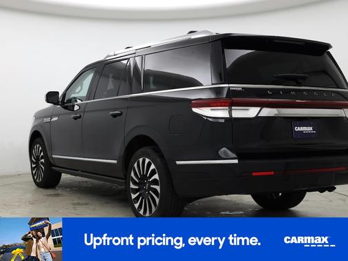 Black 2023 Lincoln Navigator L Black Label