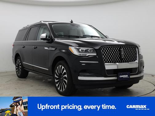 Black 2023 Lincoln Navigator L Black Label