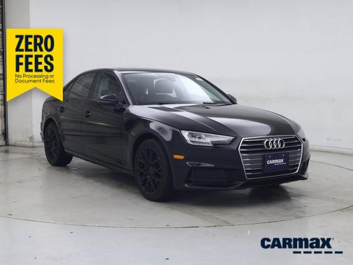 Black 2017 Audi A4 Ultra Premium