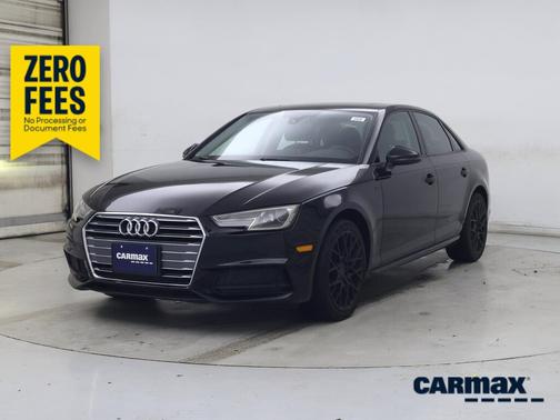 Black 2017 Audi A4 Ultra Premium