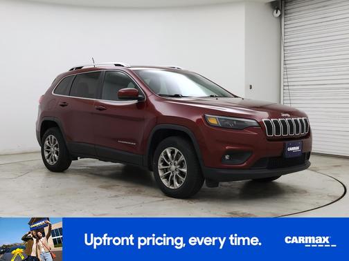 Red 2019 Jeep Cherokee Latitude Plus