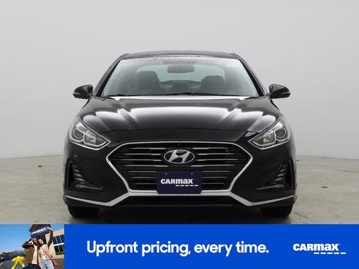 Black 2018 Hyundai SONATA SEL