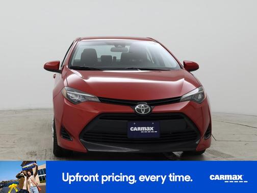 Red 2019 Toyota Corolla LE