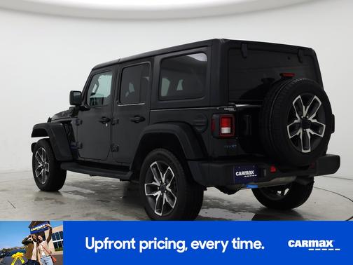 Black 2024 Jeep Wrangler 4xe Sport S