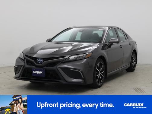 Gray 2022 Toyota Camry Hybrid SE
