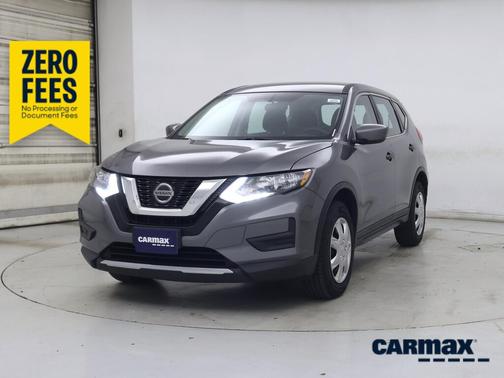 Gray 2018 Nissan Rogue S