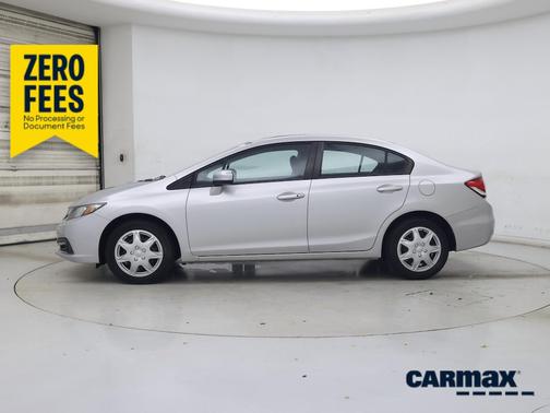 Silver 2015 Honda Civic EX