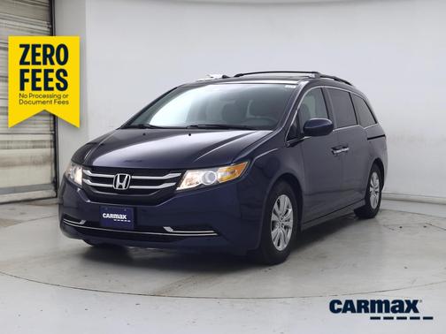 Blue 2016 Honda Odyssey EX-L