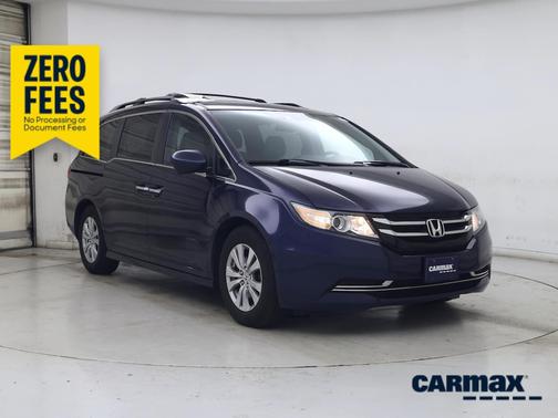 Blue 2016 Honda Odyssey EX-L