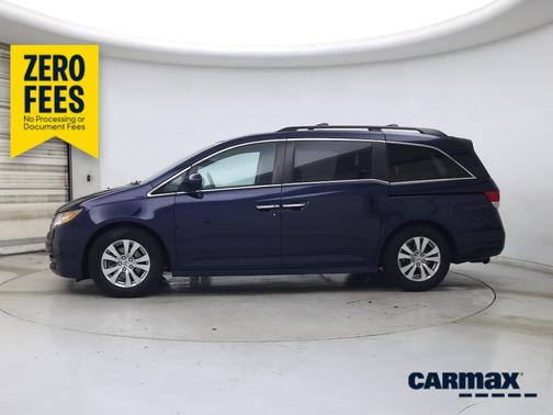 Blue 2016 Honda Odyssey EX-L