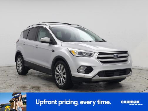 Silver 2018 Ford Escape Titanium