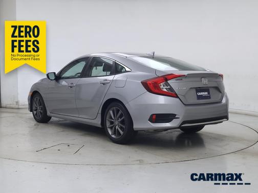 Silver 2019 Honda Civic EX-L