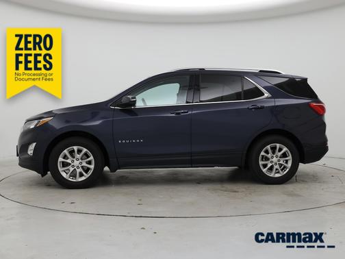Blue 2018 Chevrolet Equinox LT