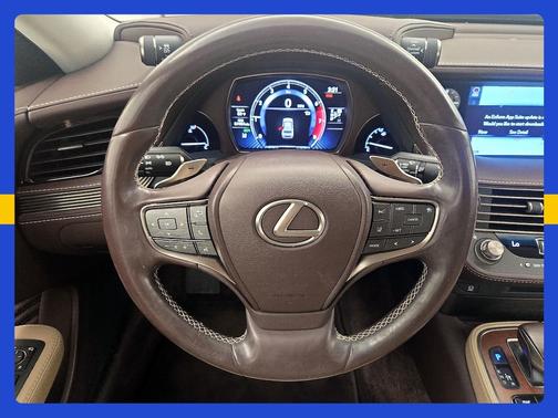 Black 2018 Lexus LS 500