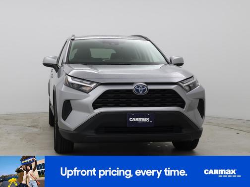 Silver 2024 Toyota RAV4 Hybrid XLE