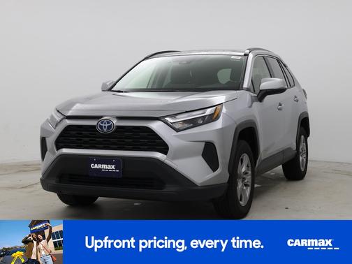 Silver 2024 Toyota RAV4 Hybrid XLE