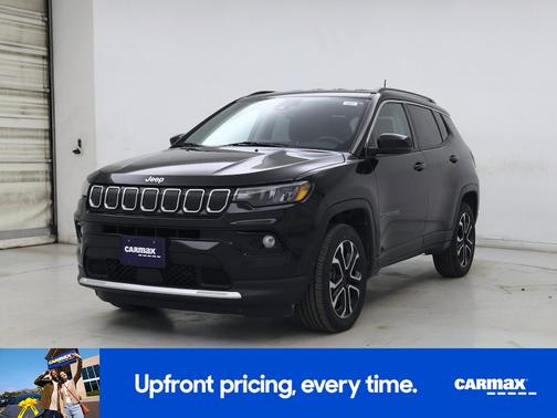 Black 2022 Jeep Compass Limited