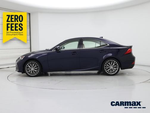 Blue 2017 Lexus IS 300